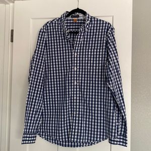 Men’s Checkered Button Down